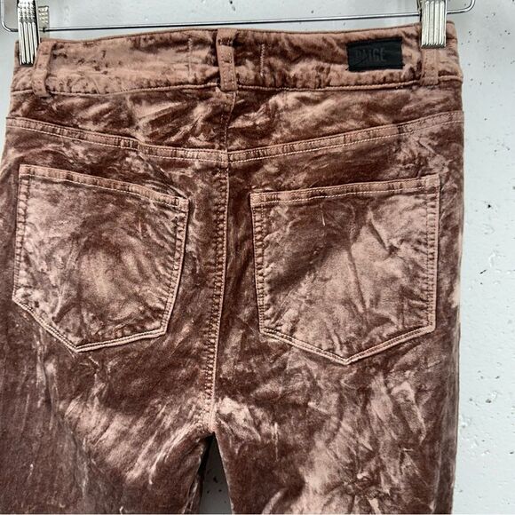 Paige Women’s size 25 Warm Suede Velvet High Waist Ankle Stretch Pants - Picture 5 of 15